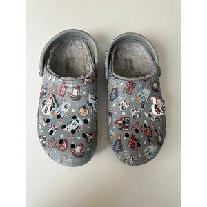 Disney Christmas Mickey And Friends Holiday Treat Crocs Clogs W9/M7